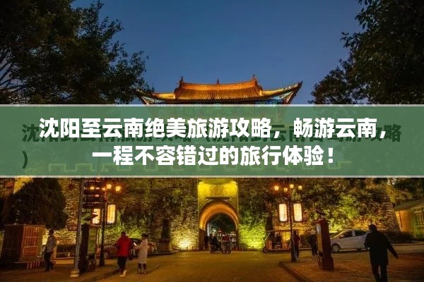 沈阳至云南绝美旅游攻略，畅游云南，一程不容错过的旅行体验！