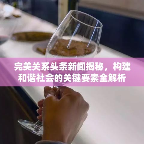 完美关系头条新闻揭秘，构建和谐社会的关键要素全解析