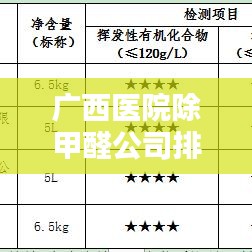 广西医院除甲醛公司排名揭秘，专业除甲醛的重要性与优质服务！