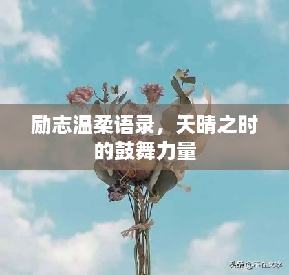 励志温柔语录，天晴之时的鼓舞力量