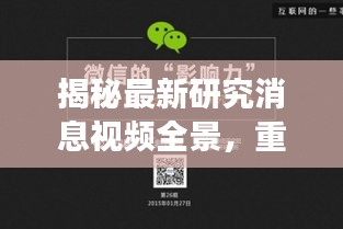 揭秘最新研究消息视频全景，重磅发现一网打尽！