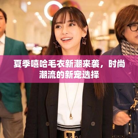 夏季嘻哈毛衣新潮来袭，时尚潮流的新宠选择