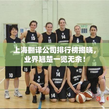上海翻译公司排行榜揭晓，业界翘楚一览无余！