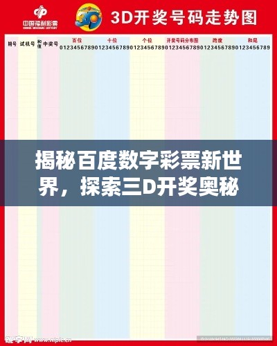 揭秘百度数字彩票新世界，探索三D开奖奥秘！