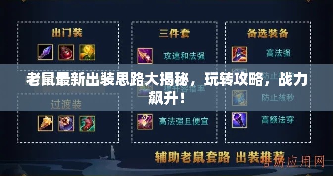 老鼠最新出装思路大揭秘，玩转攻略，战力飙升！