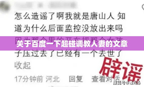 关于百度一下超碰调教人妻的文章