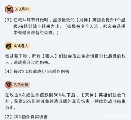 云顶之弈版本阵容月神,科学说明解析_网红版_v7.481